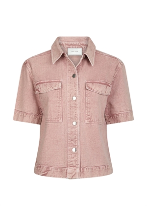 Tiki solid skjorte Ash Rose Neo Noir 